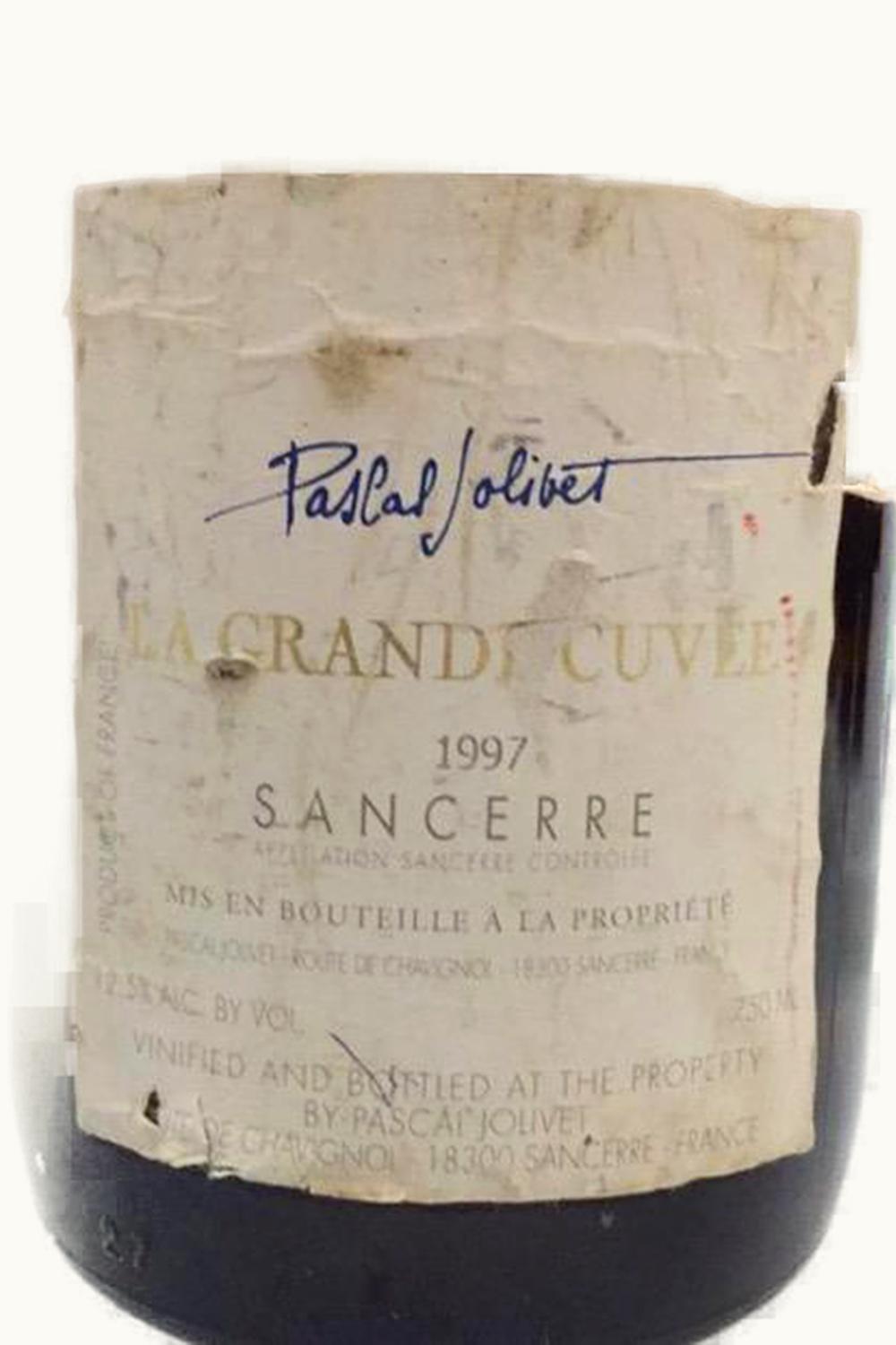 Pascal Jolivet Pascal Jolivet La Grand Cuvée Sancerre Upper Loire France, 2001