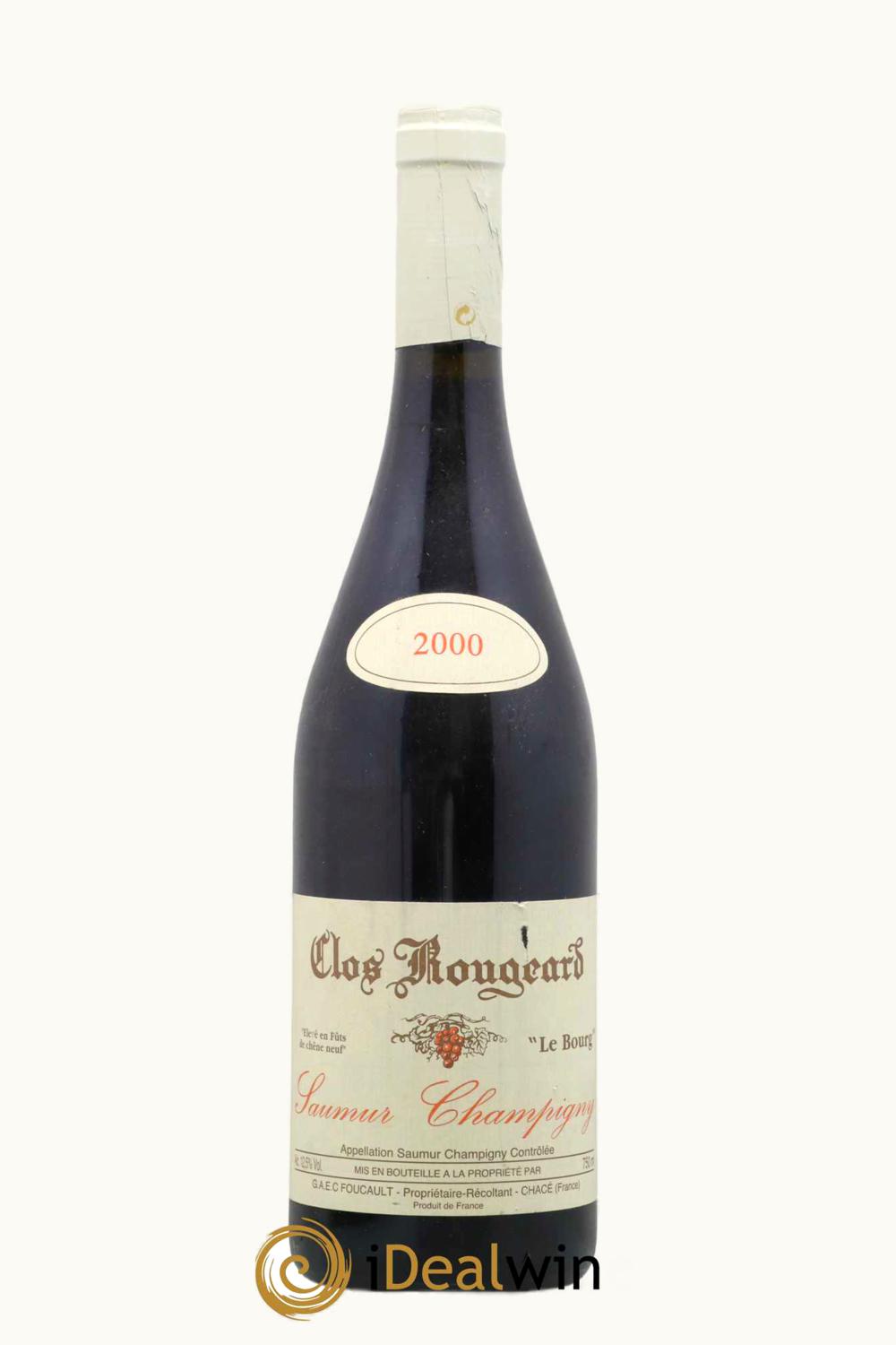 Clos Rougeard Clos Rougeard Le Bourg Saumur-Champigny Anjou Loire France, 2000