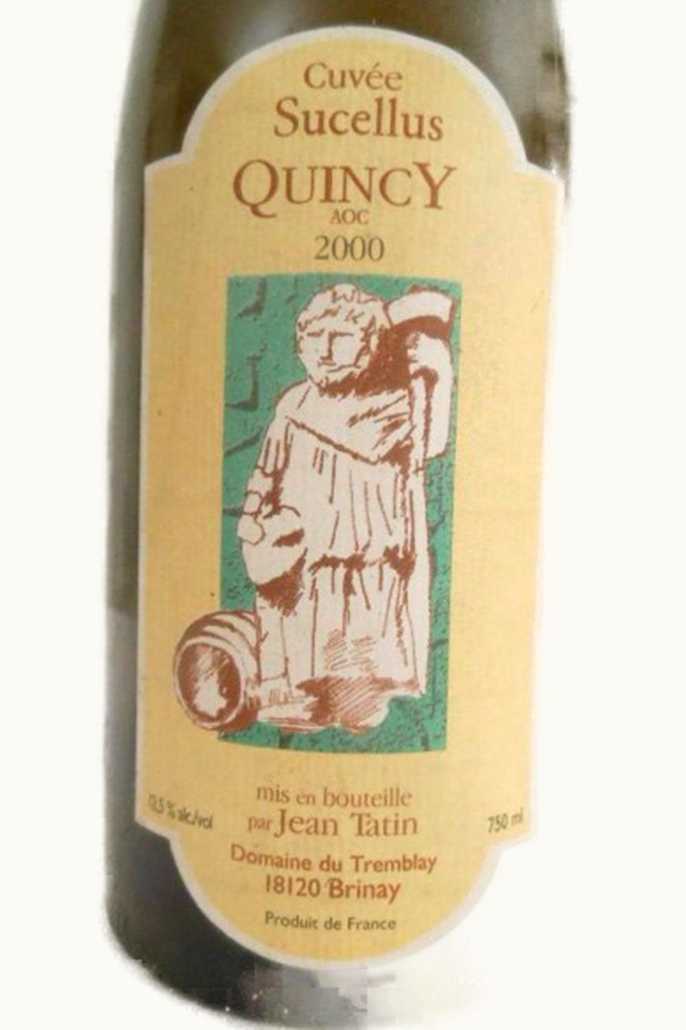 Domaine Tatin Domaine Tatin Cuvée Sucullus Quincy Upper Loire France, 2000