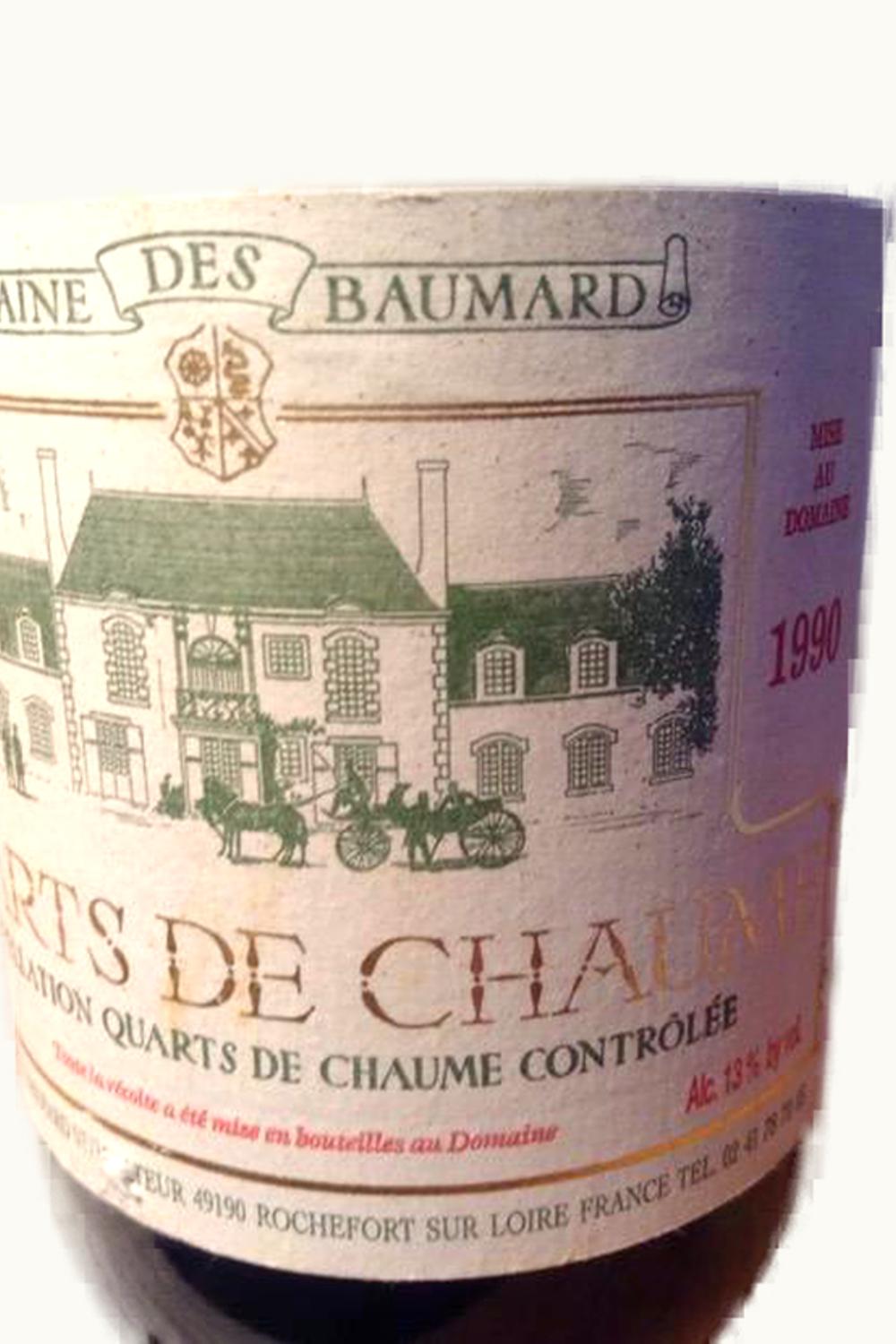 Domaine de Baumard Domaine de Baumard Quarts Chaumes Anjou Loire France, 1999