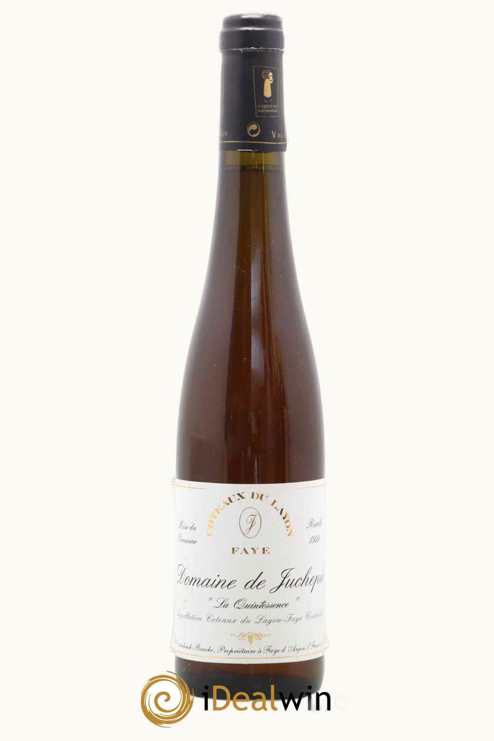 Domaine de Juchepie Domaine de Juchepie Faye Quintessence Coteaux du Layon d'Anjou Loire France, 1999