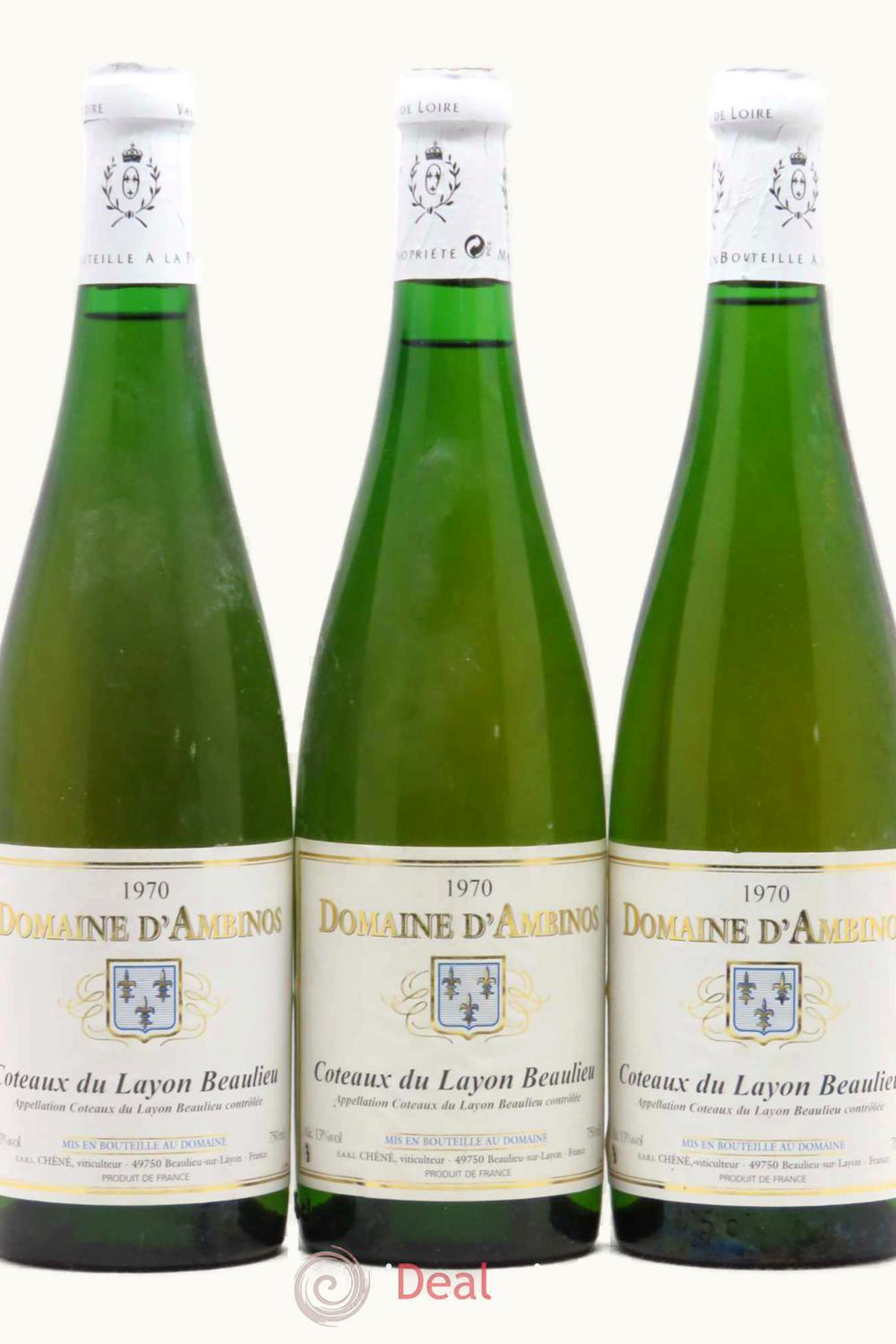 Domaine d'Ambinos Domaine d'Ambinos Beaulieu Coteaux du Layon Sur Anjou Loire France, 1999