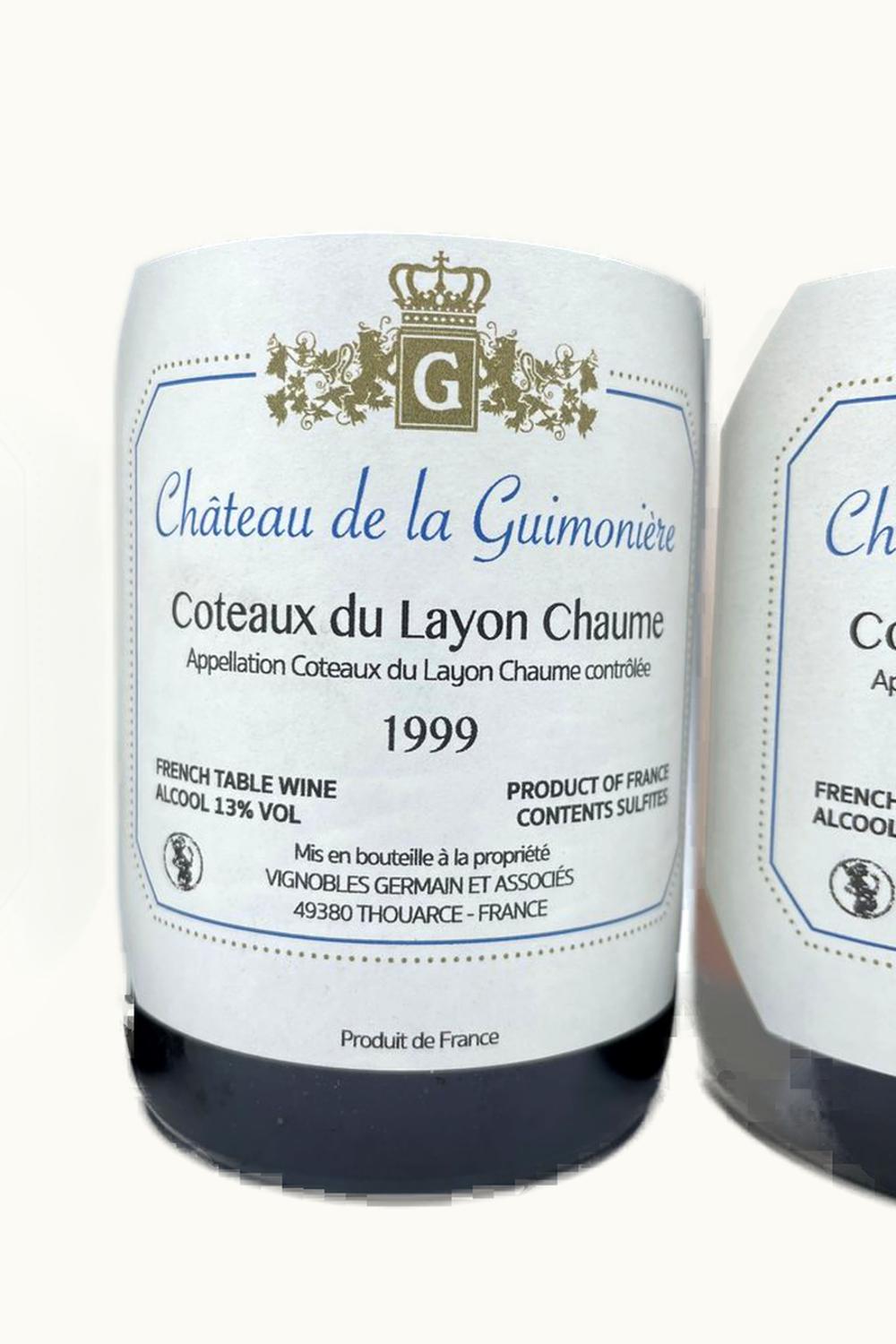 De La Guimonière De La Guimonière Blanc Sec Anjou Loire France, 1999