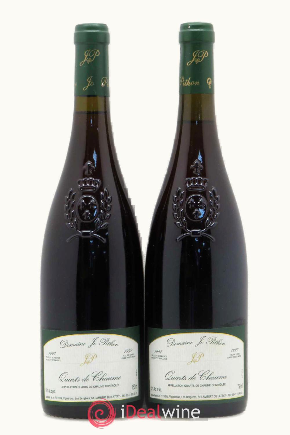 Domaine Jo Pithon Domaine Jo Pithon Les Varenne Quarts de Chaumes Anjou Loire France, 1997