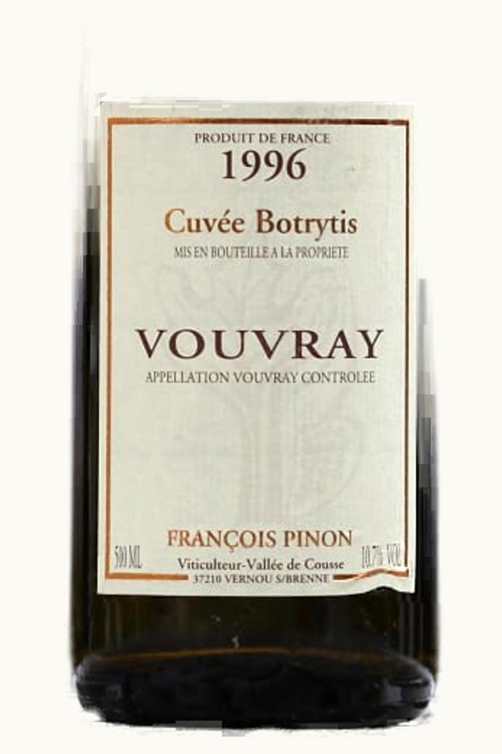 Francois Pinon Francois Pinon Cuvee Botrytis Vouvray Touraine Loire France, 1997