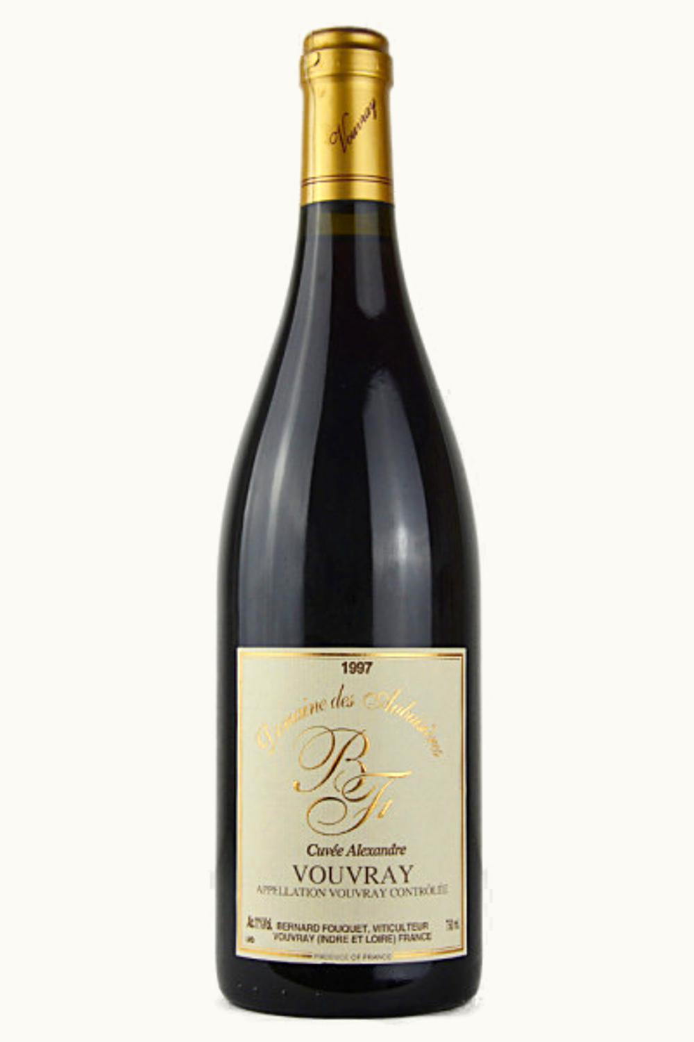 Bernard Fouquet Bernard Fouquet Dom de Aubuis Cuvee Alex Vouvray Moelleux Touraine Loire France, 1997