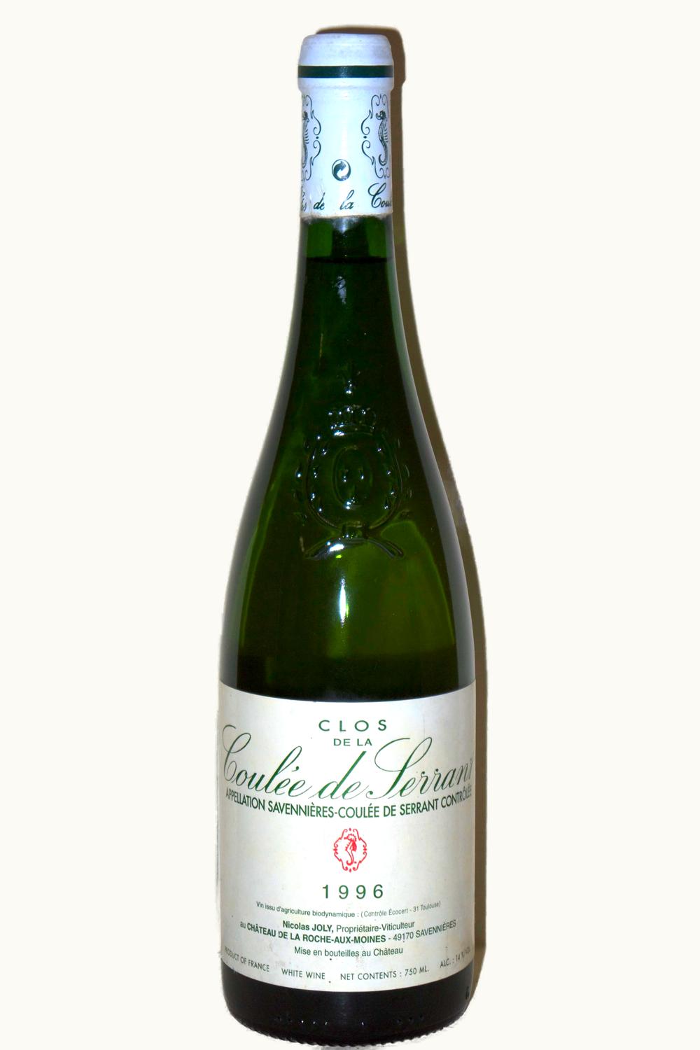 VIgnoble de la Coulée Serrant VIgnoble de la Coulée Serrant Clos Savenier Anjou Loire France, 1996