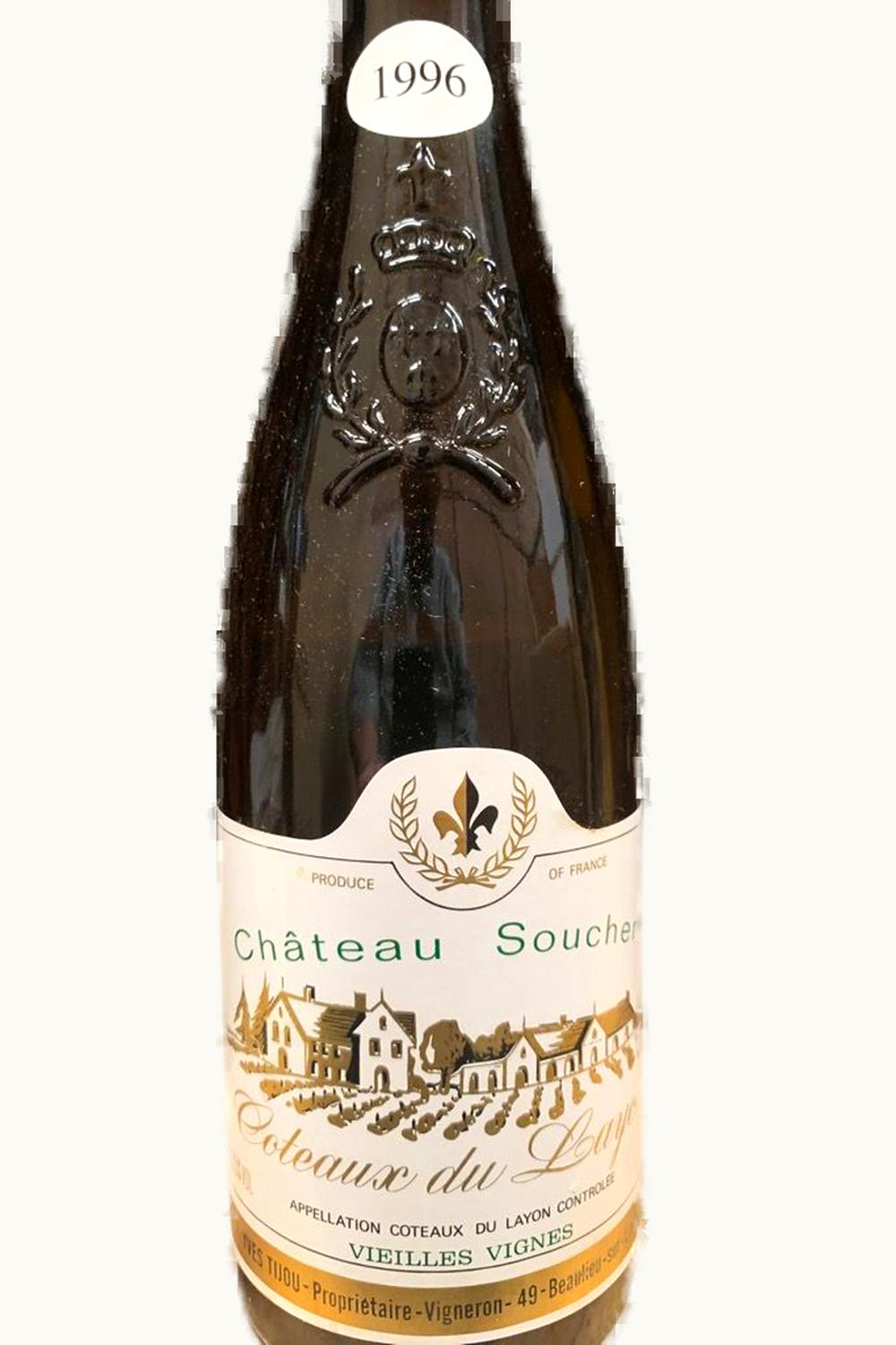 Soucherie Soucherie Vieilles Vigne Coteaux du Layon Anjou Loire France, 1996