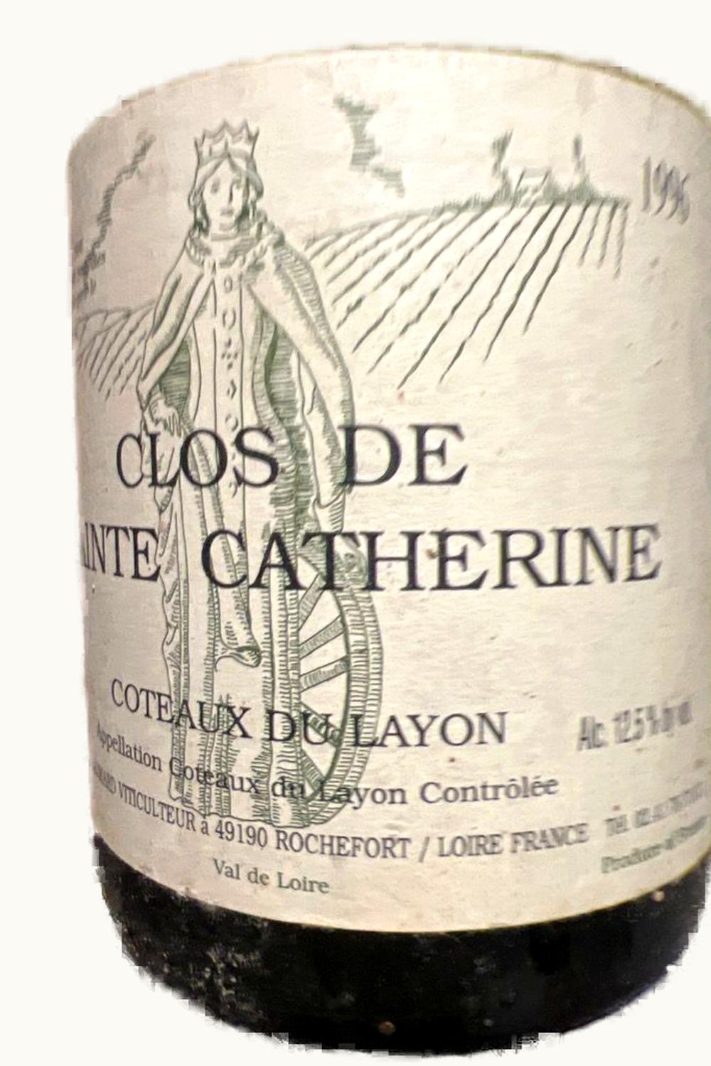 Domaine de Baumard Domaine de Baumard Clos St. Catherine Coteaux du Layon Anjou Loire France, 1996