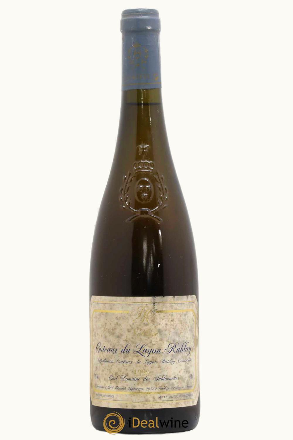 Du Breuil Du Breuil Coteaux du Layon Anjou Loire France, 1996