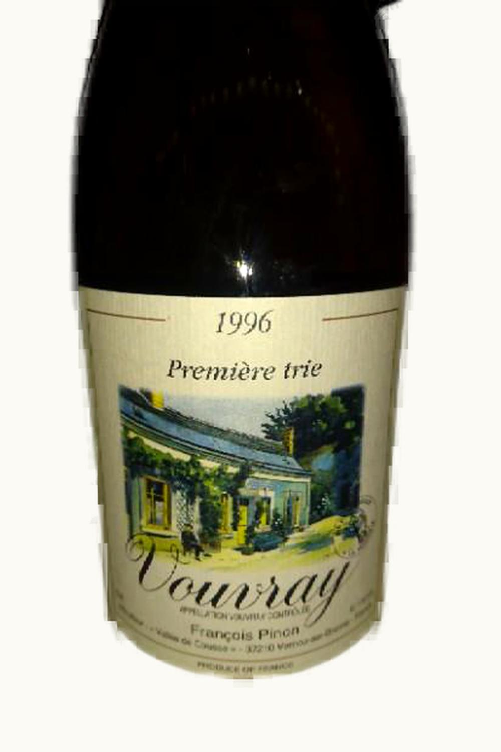 Francois Pinon Francois Pinon Premier Trie Vouvray Touraine Loire France, 1996