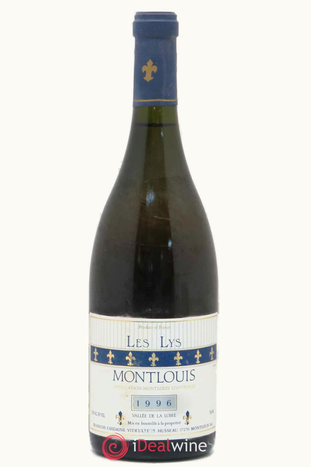 Francois Chidaine Francois Chidaine Moelleux Mont Louis Touraine Loire France, 1996