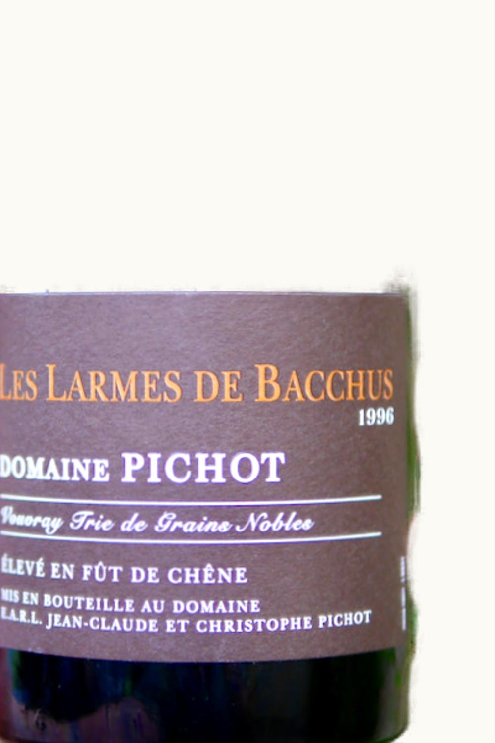 Domaine Pichot Domaine Pichot Les Larmes de Bacchus Trie Grain Noble Vouvray Touraine Loire France, 1996