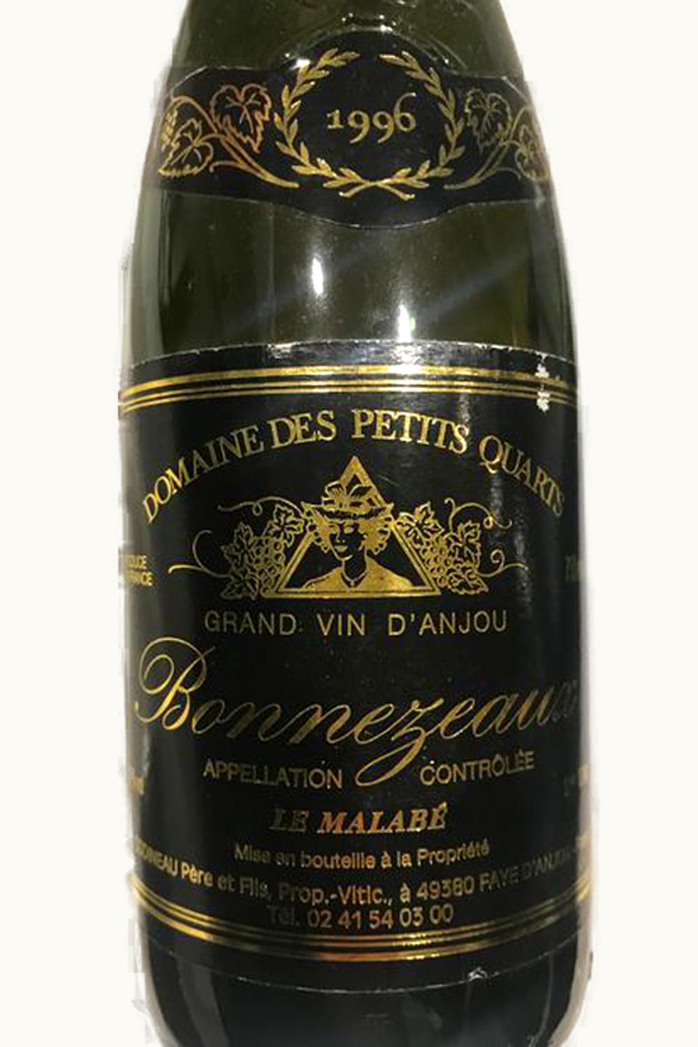 Domaine de Petit Quarts Domaine de Petit Quarts Bonnezeau Anjou Loire France, 1996