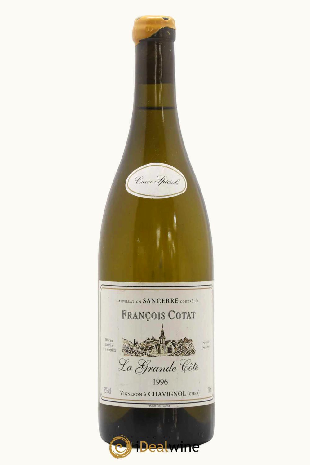 Francois Cotat Francois Cotat La Grand Cote Cuvee SPC Sancerre Upper Loire France, 1996