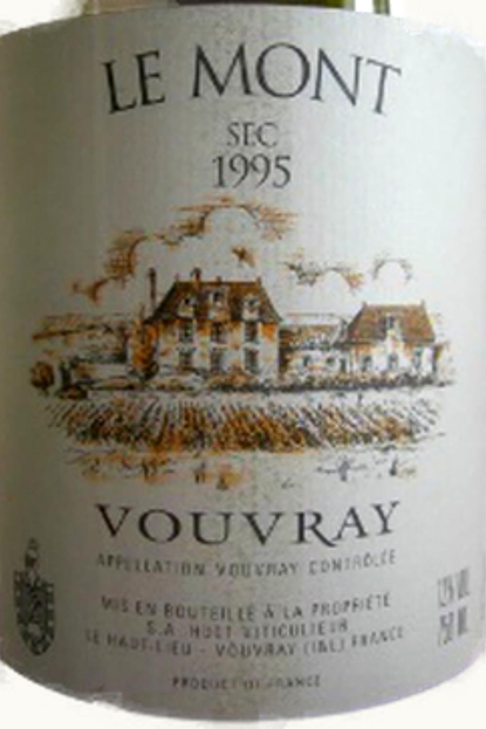 Domaine Huet Domaine Huet Le Mont Sec Vouvray Touraine Loire France, 1995