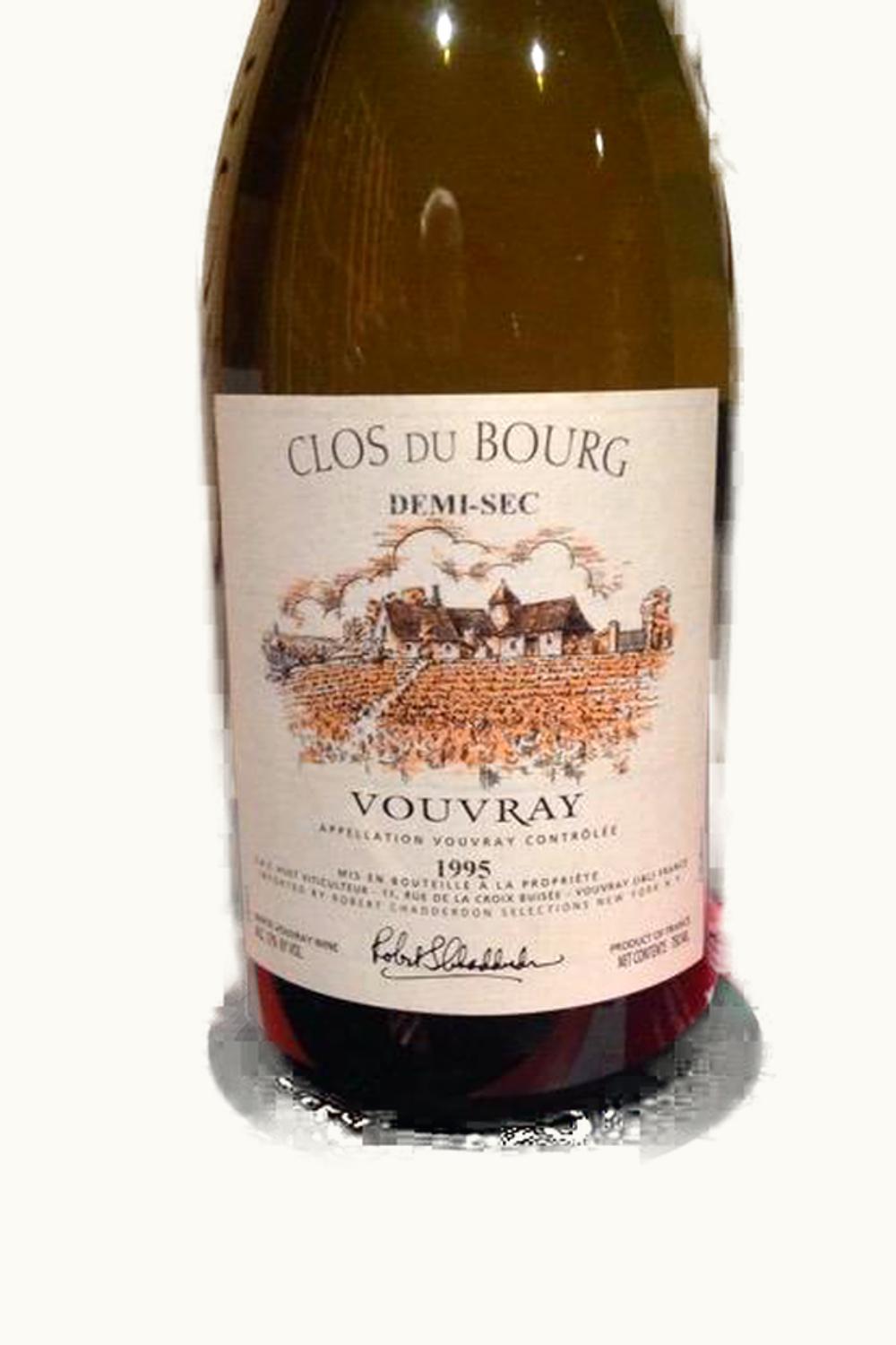 Domaine Huet Domaine Huet Clos du Bourg Demi-Sec Vouvray Touraine Loire France, 1995