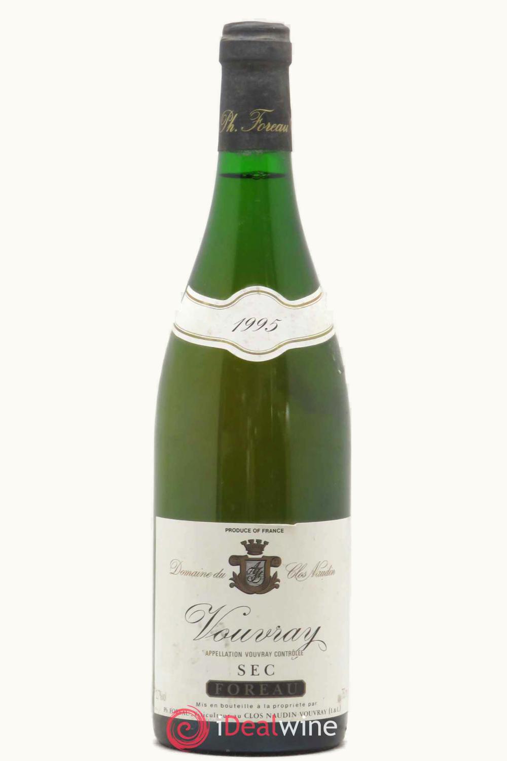 Philip Foreau Philip Foreau Dom du Clos Naudin Demi-Sec Vouvray Touraine Loire France, 1995