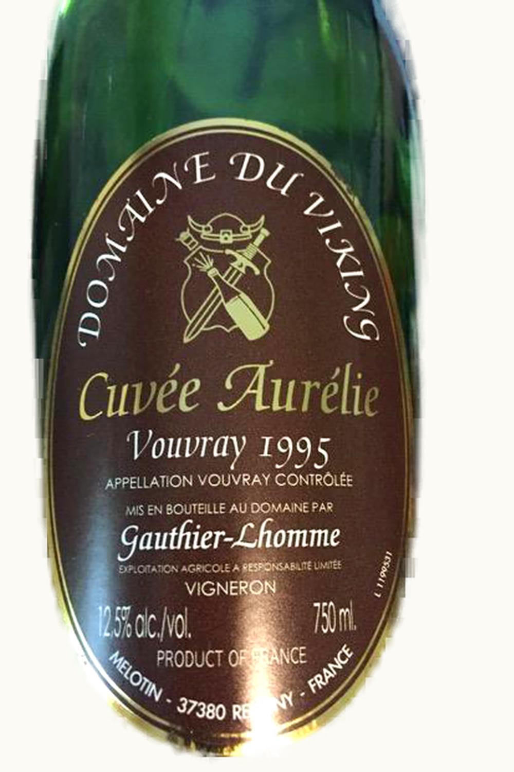 Domaine du Viking Domaine du VIking Cuvee Aurelie Vouvray Touraine Loire France, 1995