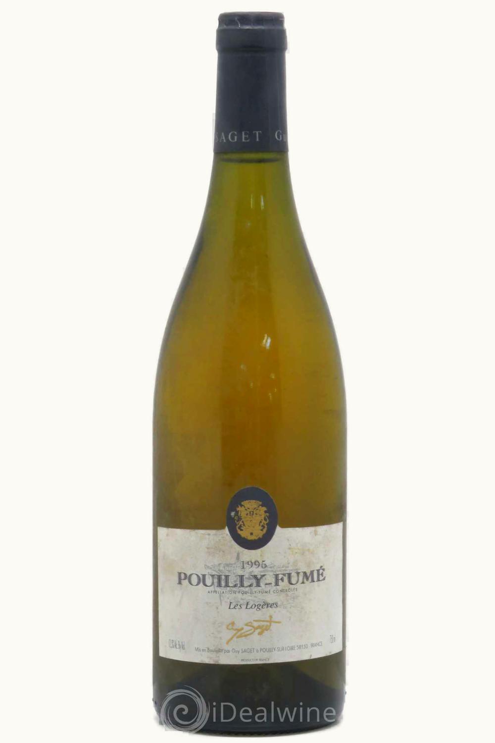 Guy Saget Guy Saget Les Logeres Pouilly-Fume Upper Loire France, 1995