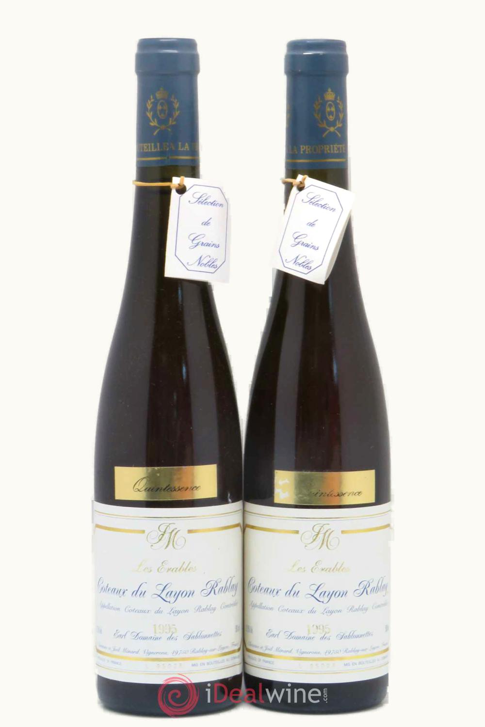 Domaine de Sablonettes Domaine de Sablonettes Rablay Les Erable Coteaux du Layon Sur Anjou Loire France, 1995