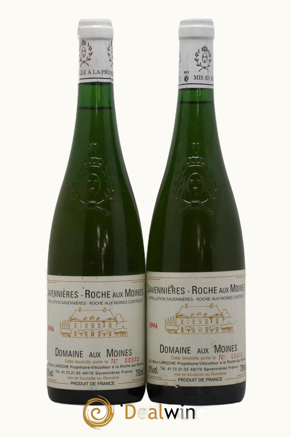Domaine Aux Moines Domaine Aux Moines La Roche Savenier Anjou Loire France, 1994