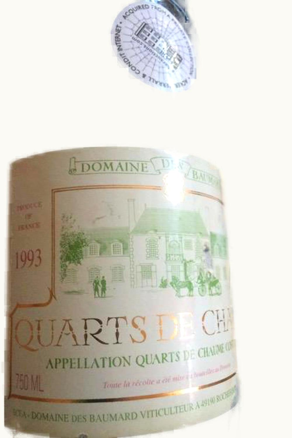 Domaine de Baumard Domaine de Baumard Quarts Chaumes Anjou Loire France, 1993