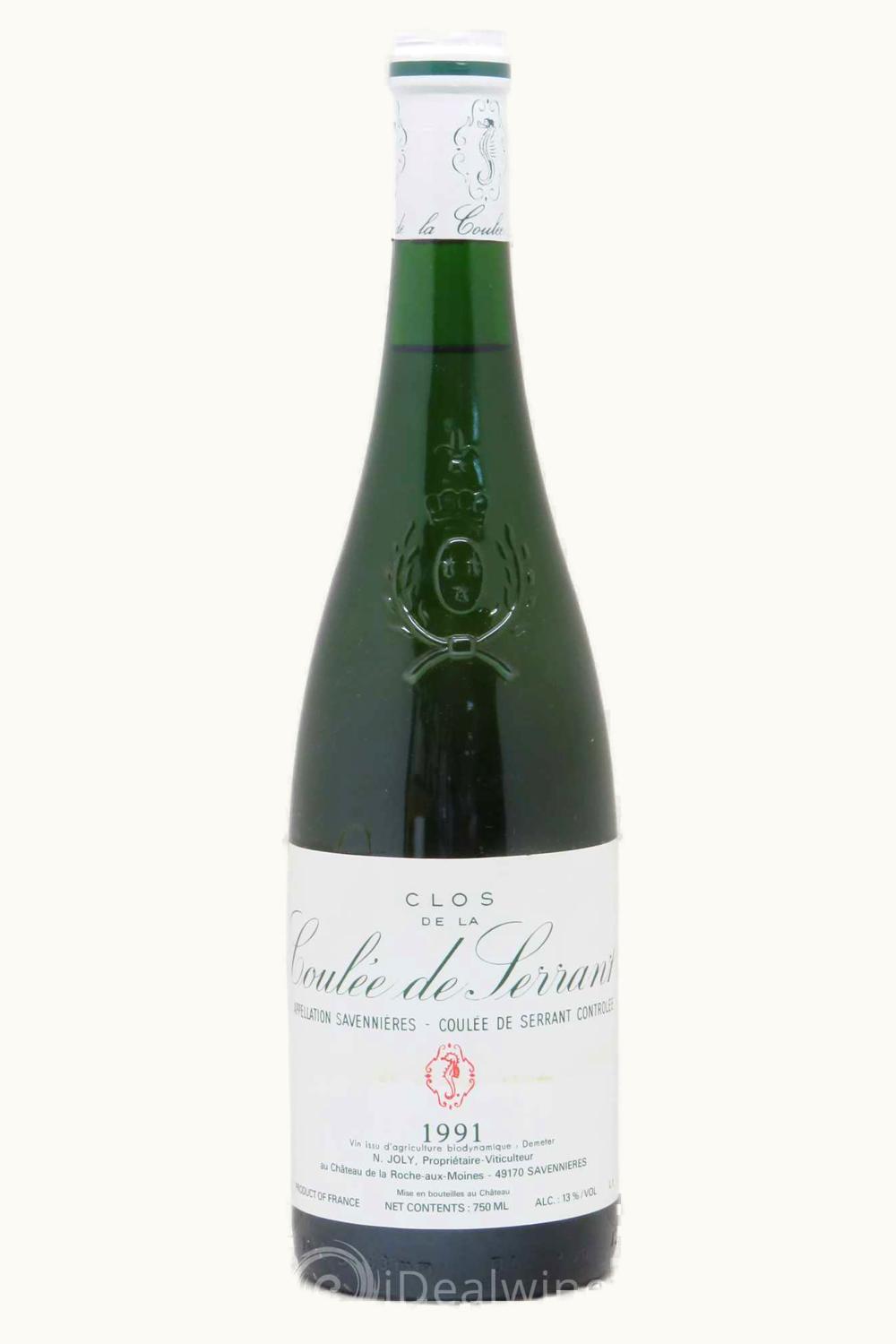 VIgnoble de la Coulée Serrant VIgnoble de la Coulée Serrant Clos Savenier Anjou Loire France, 1991