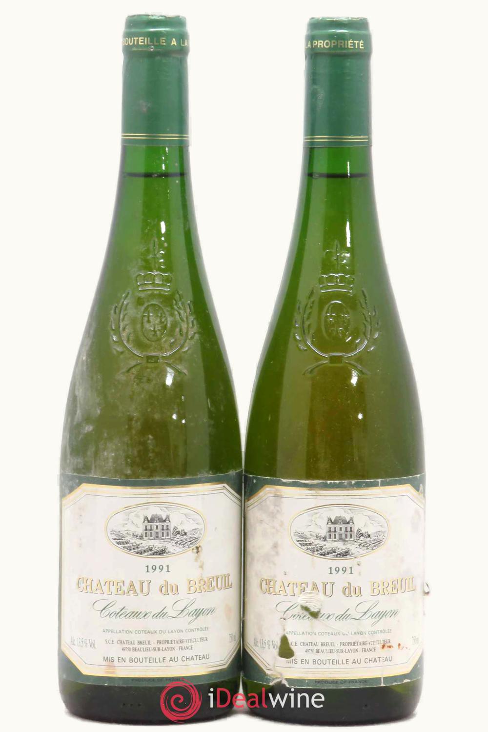 Du Breuil Du Breuil Coteaux Layon Anjou Loire France, 1991