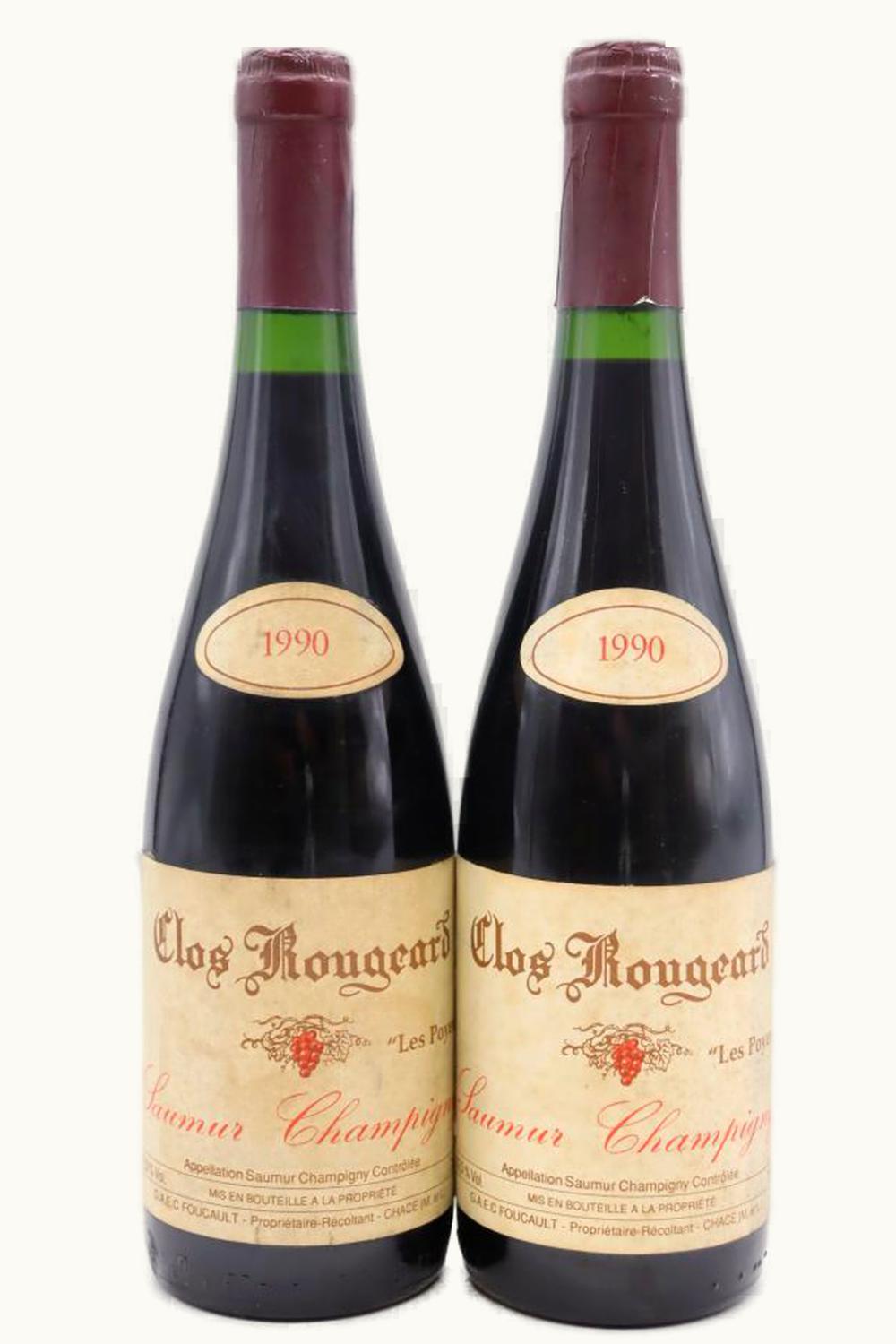 Clos Rougeard Clos Rougeard Les Poyeux Saumur Champigny Anjou Loire France, 1990