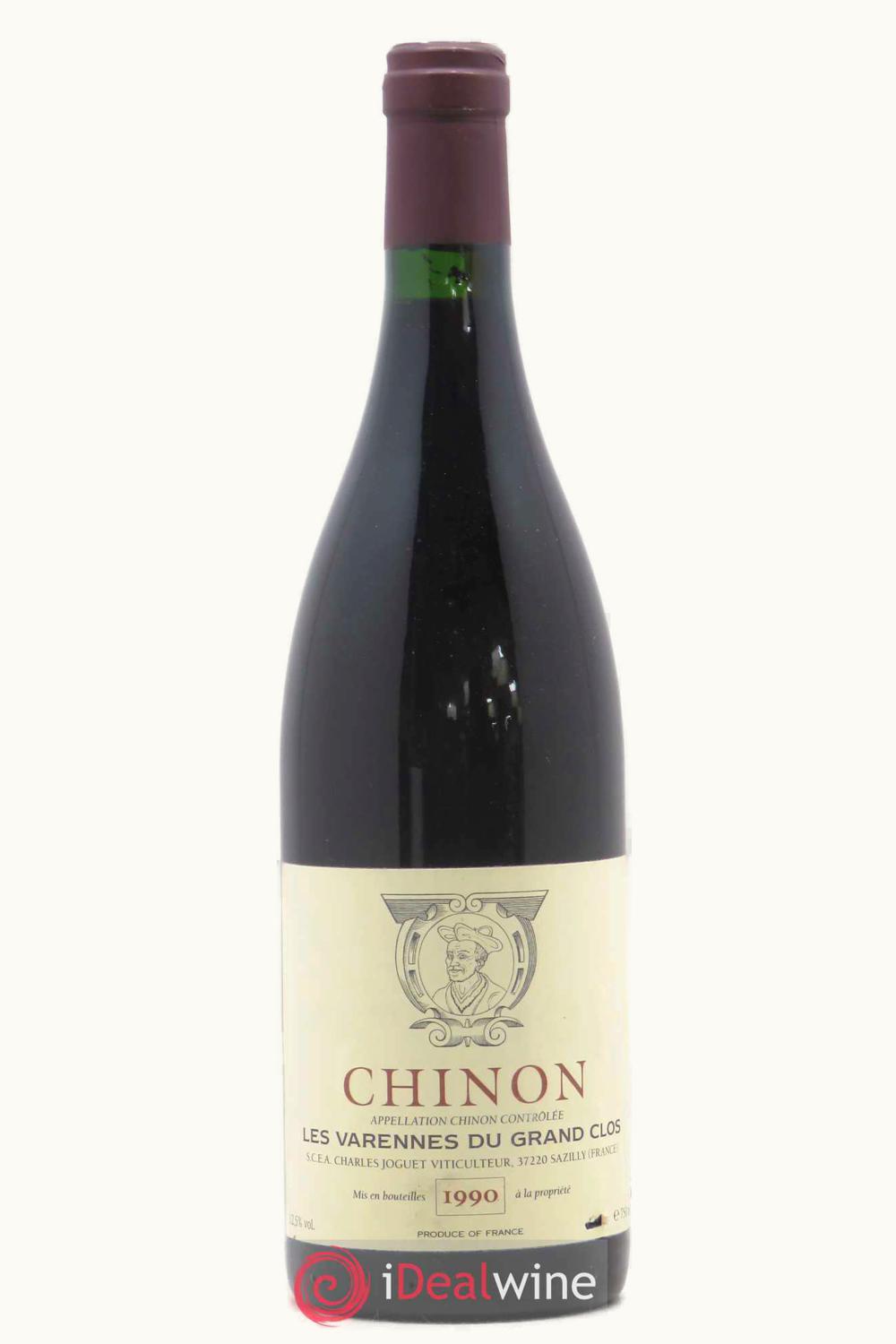 Domaine Charles Joguet Domaine Charles Joguet Les Varenne du Grand Clos Chinon Touraine Loire France, 1990