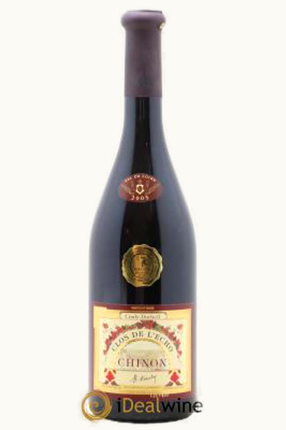 Couly-Dutheil Couly-Dutheil Clos de l'Echo Chinon Touraine Loire France, 1990