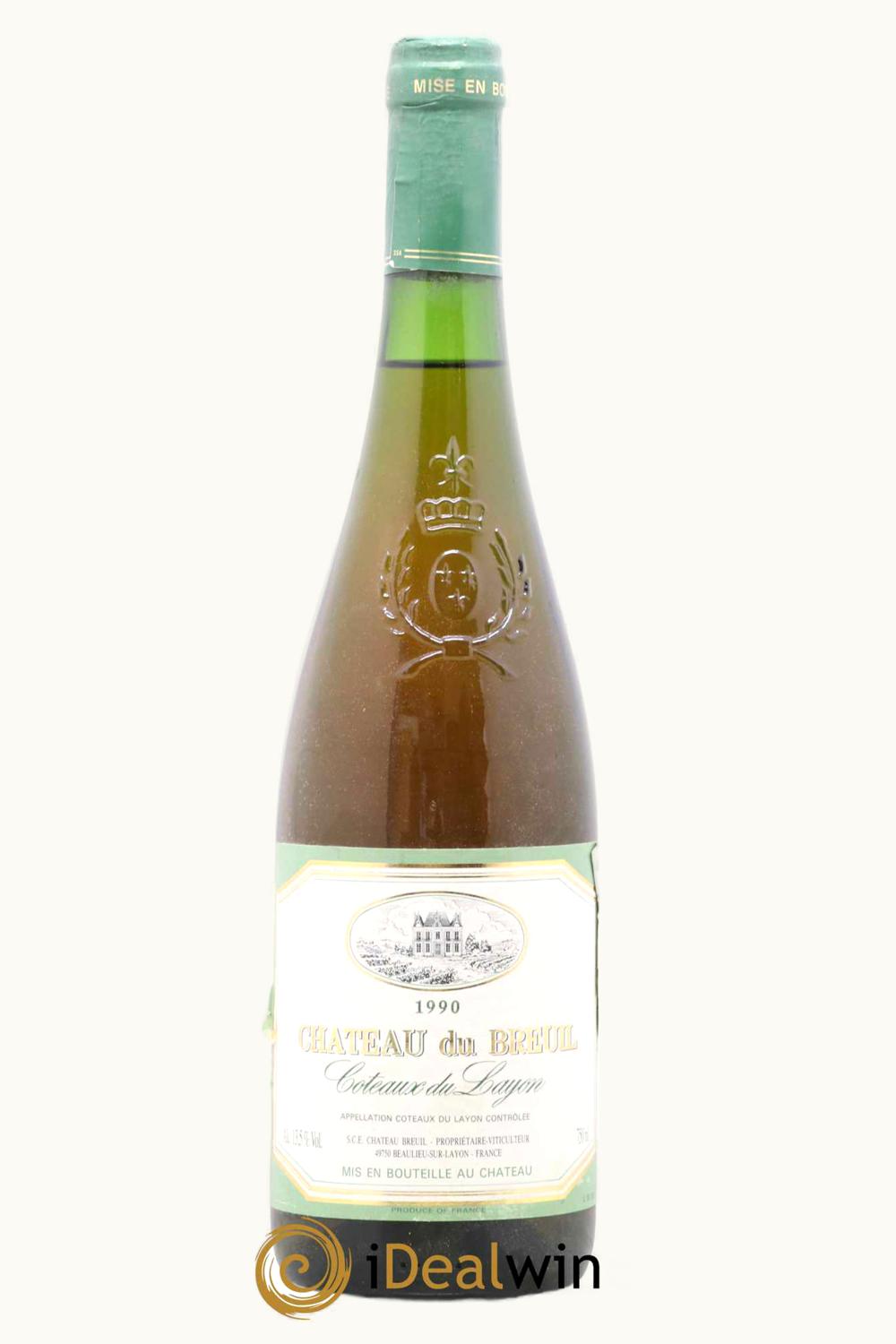 Du Breuil Du Breuil Coteaux Layon Anjou Loire France, 1990