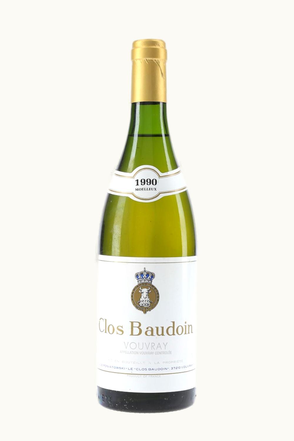 Prince Poniatowski Prince Poniatowski Clos Bardouin Vouvray Moelleux Touraine Loire France, 1990