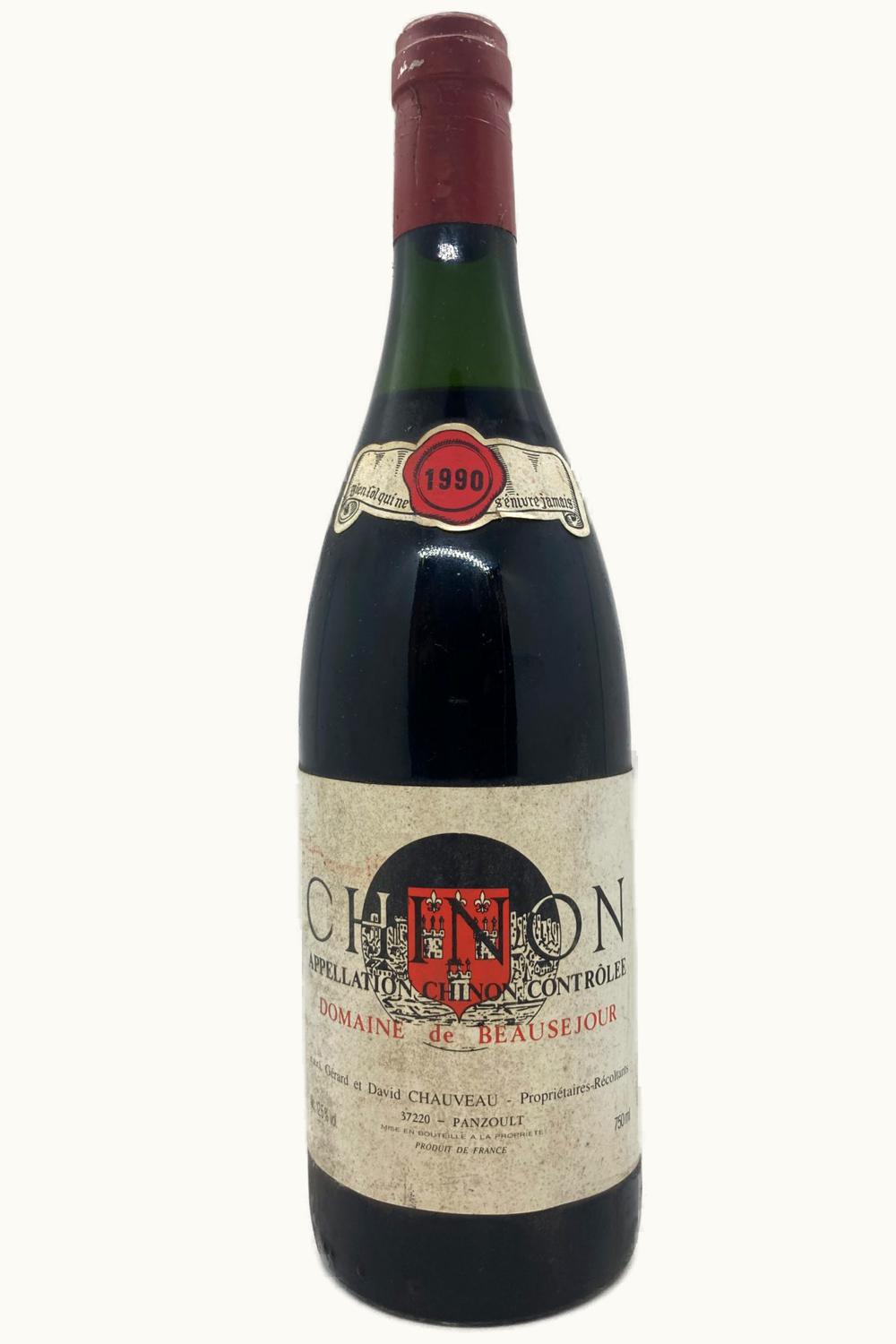 Domaine de Beau-Séjour Domaine de Beau-Séjour Chinon Touraine Loire France, 1990