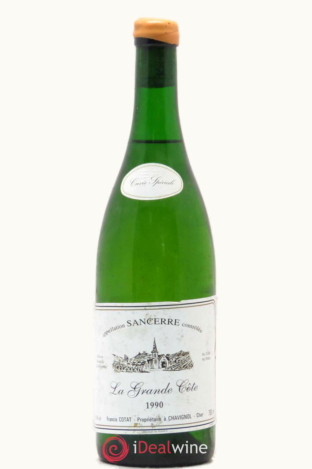 Francois Cotat Francois Cotat La Grand Cote Cuvee Spc Sancerre Upper Loire France, 1990