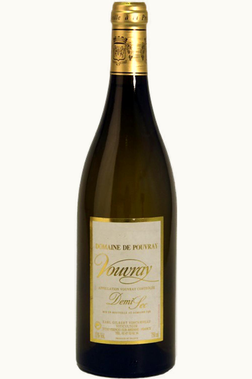 Domaine de Pouvray Domaine de Pouvray Demi-Sec Vouvray Touraine Loire France, 1990