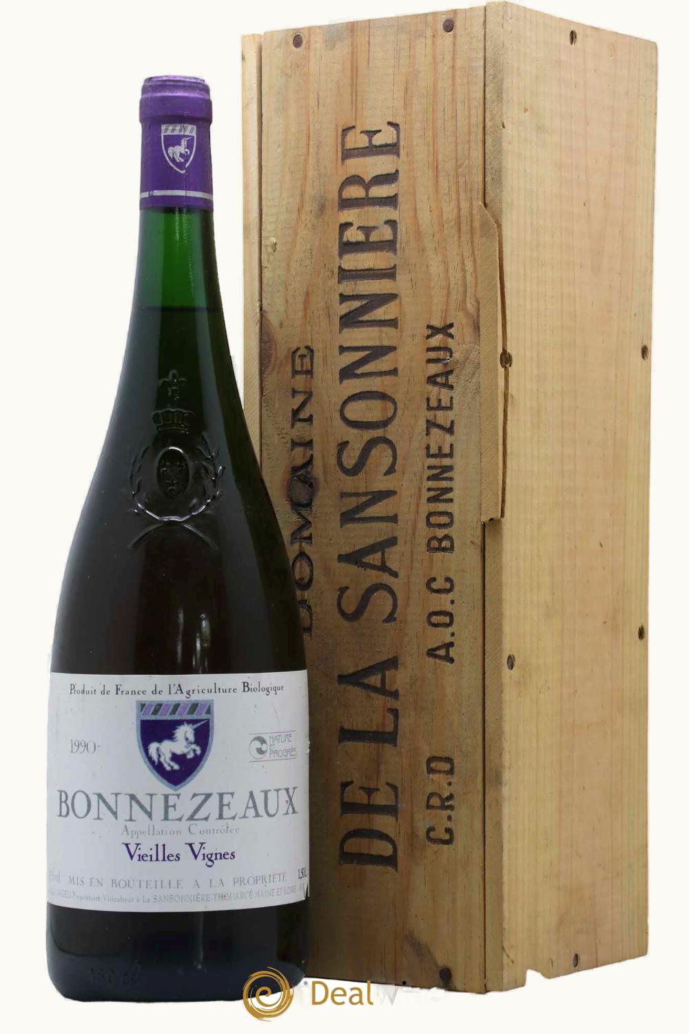 Domaine Mark Angeli Domaine Mark Angeli Ferme de la Sansonniere Vieilles Vigne Bonnezeau Anjou Loire France, 1990