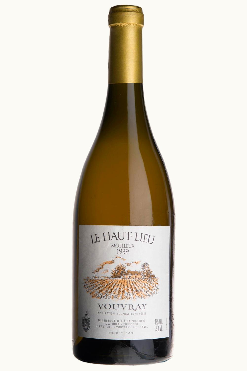 Domaine Huet Domaine Huet Le Haut Lieu Moelleux Vouvray Touraine Loire France, 1989