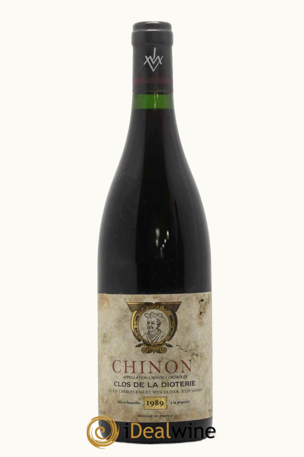Domaine Charles Joguet Domaine Charles Joguet Clos de la Dioterie Chinon Touraine Loire France, 1989