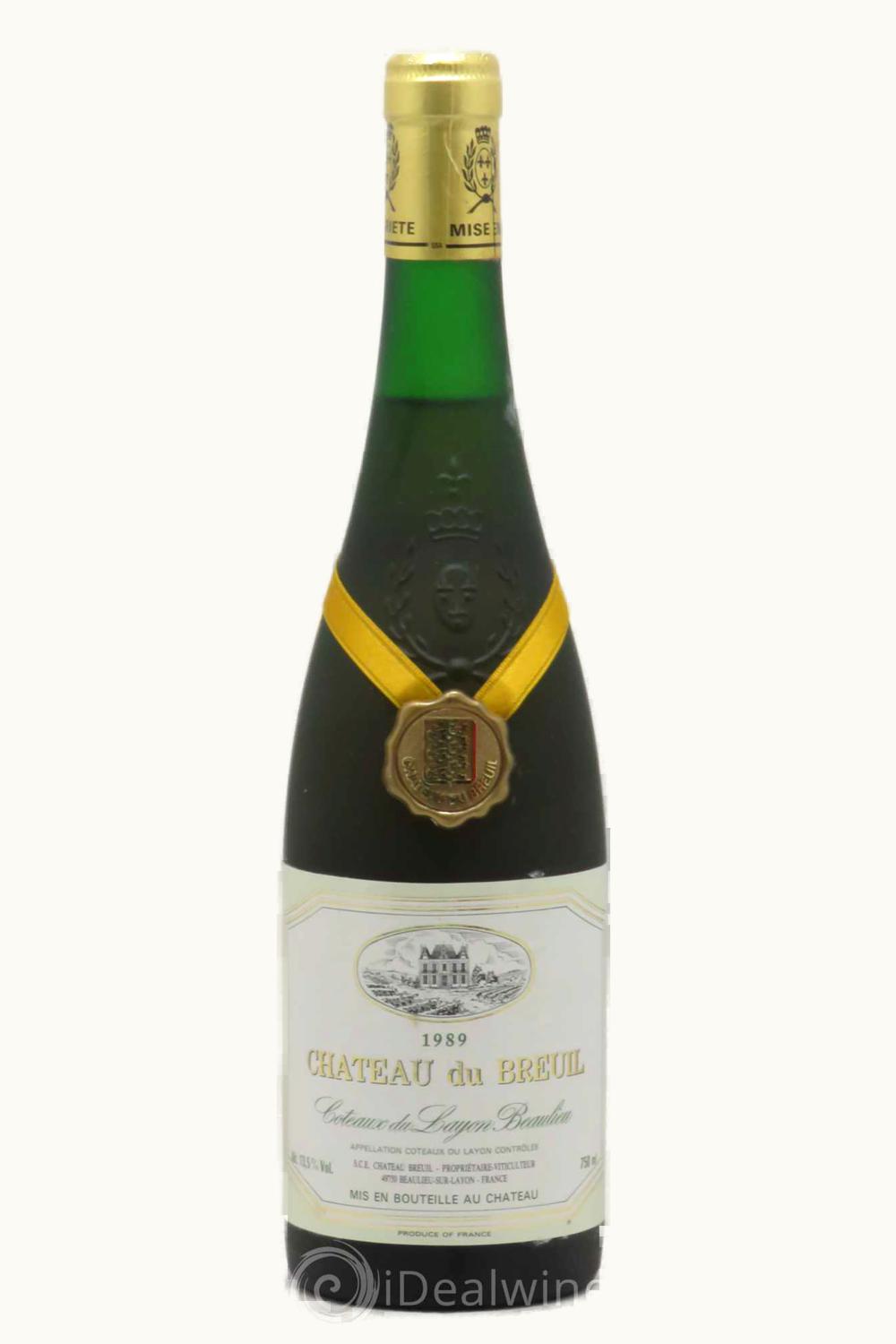 Du Breuil Du Breuil Coteaux du Layon Anjou Loire France, 1989