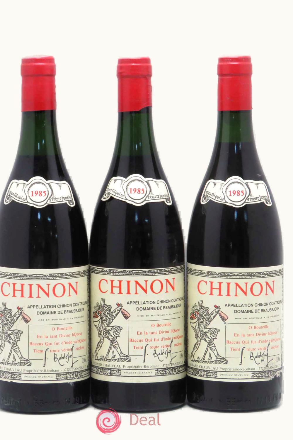 Domaine de Beau-Séjour Domaine de Beau-Séjour Chinon Touraine Loire France, 1989