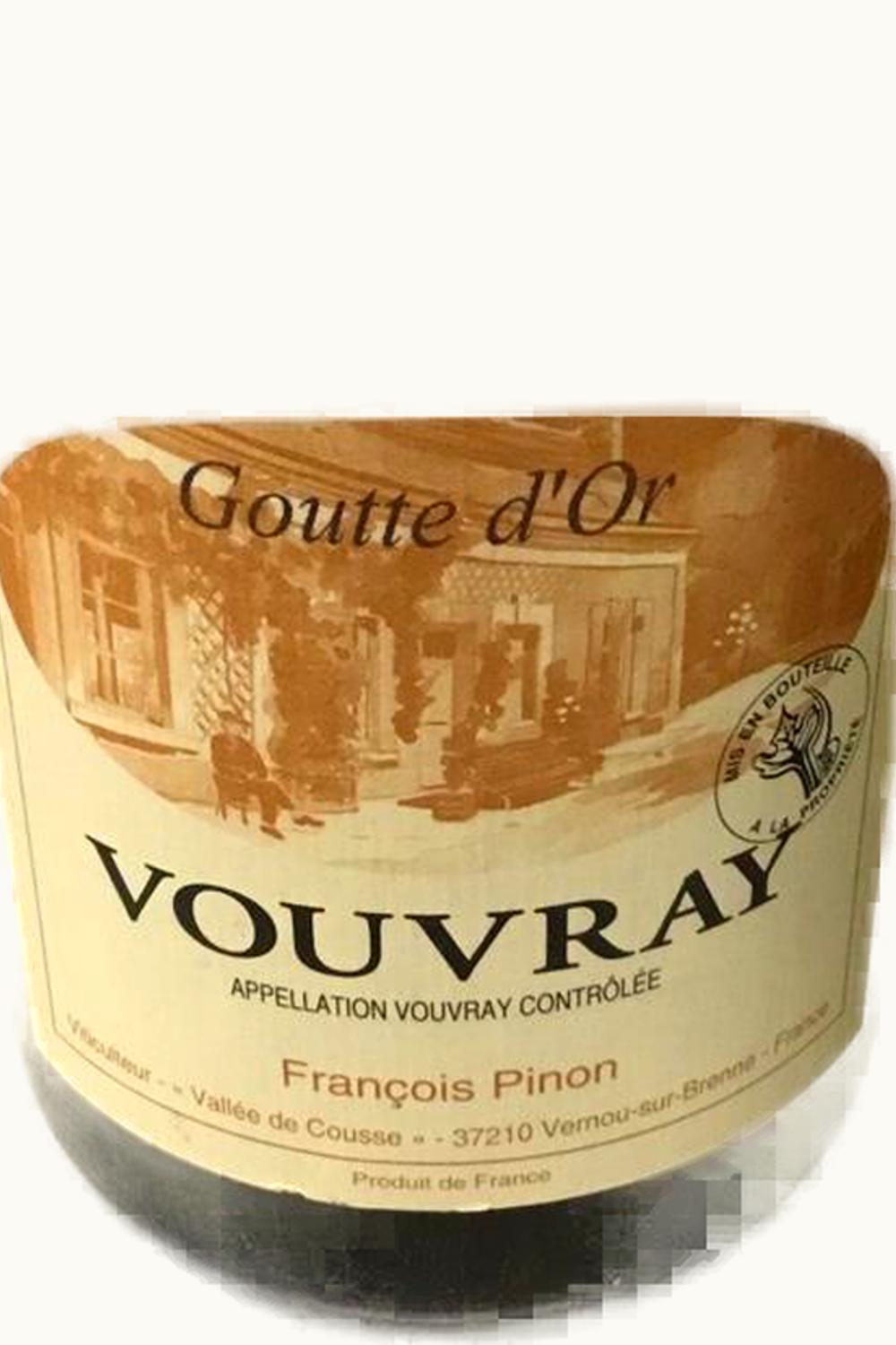 Francois Pinon Francois Pinon Goutte d'Or Vouvray Touraine Loire France, 1989