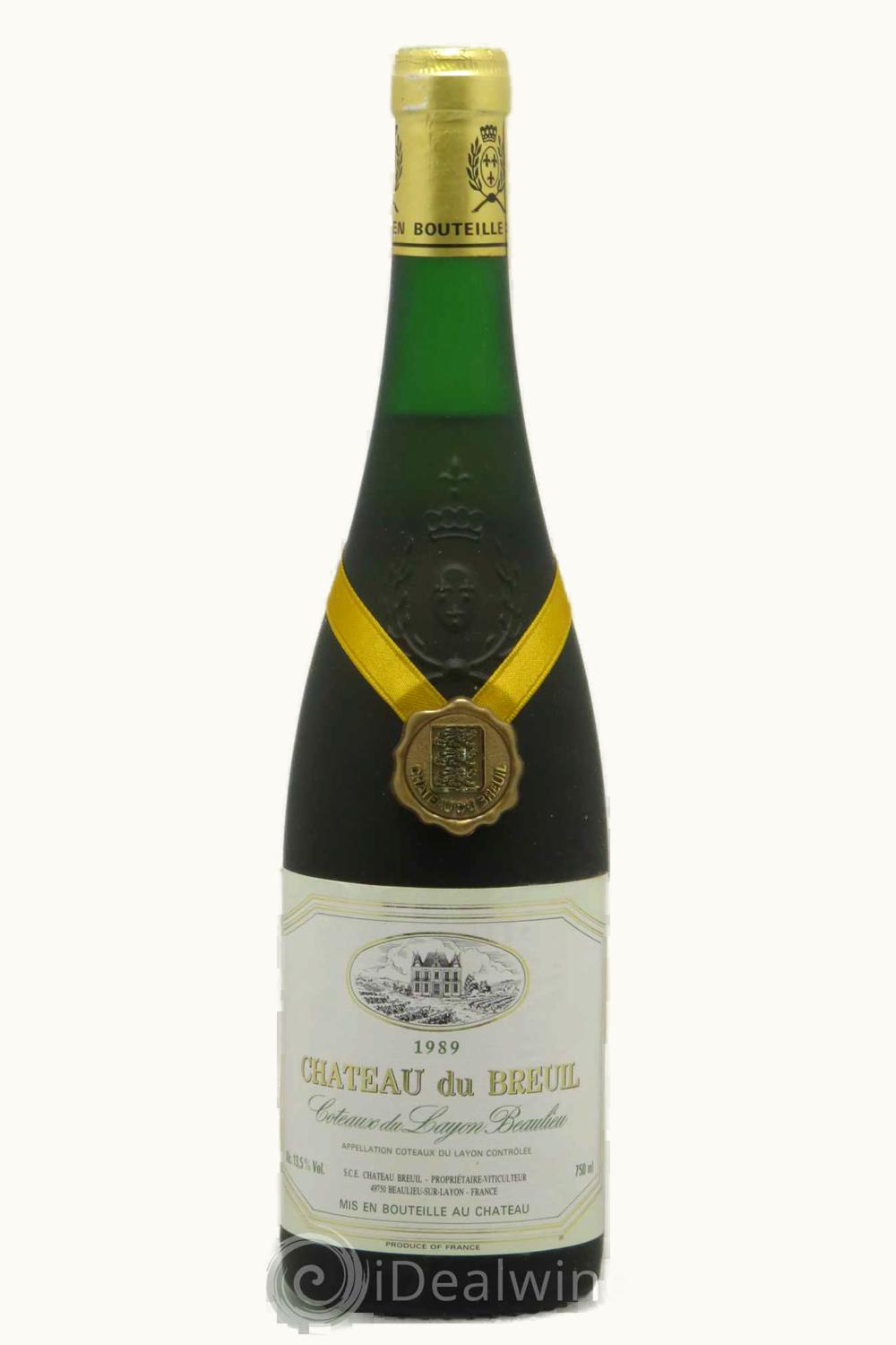 Du Breuil Du Breuil Coteaux du Layon Beaulieu-sur-Layon Anjou Loire France, 1989