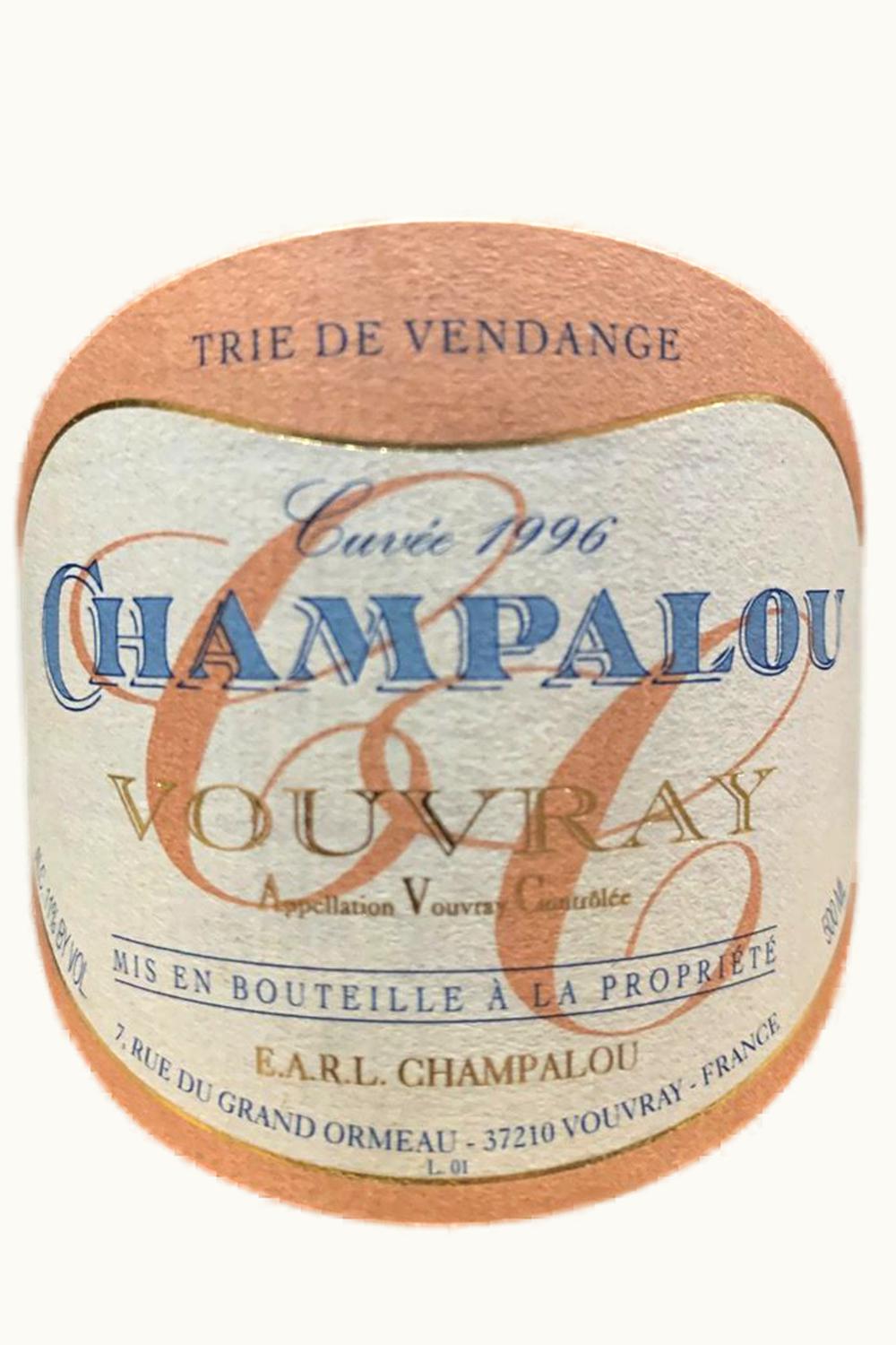 Champalou Champalou Les Tries de Vendange Vouvray Touraine Loire France, 1989