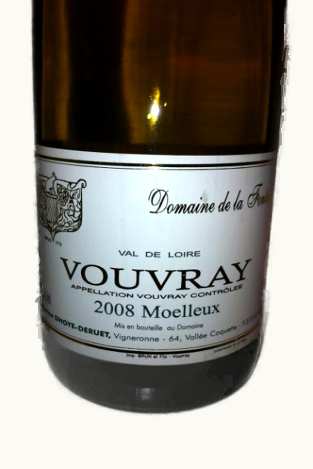 Domaine de la Fontainerie Domaine de la Fontainerie Vouvray Moelleux Touraine Loire France, 1989
