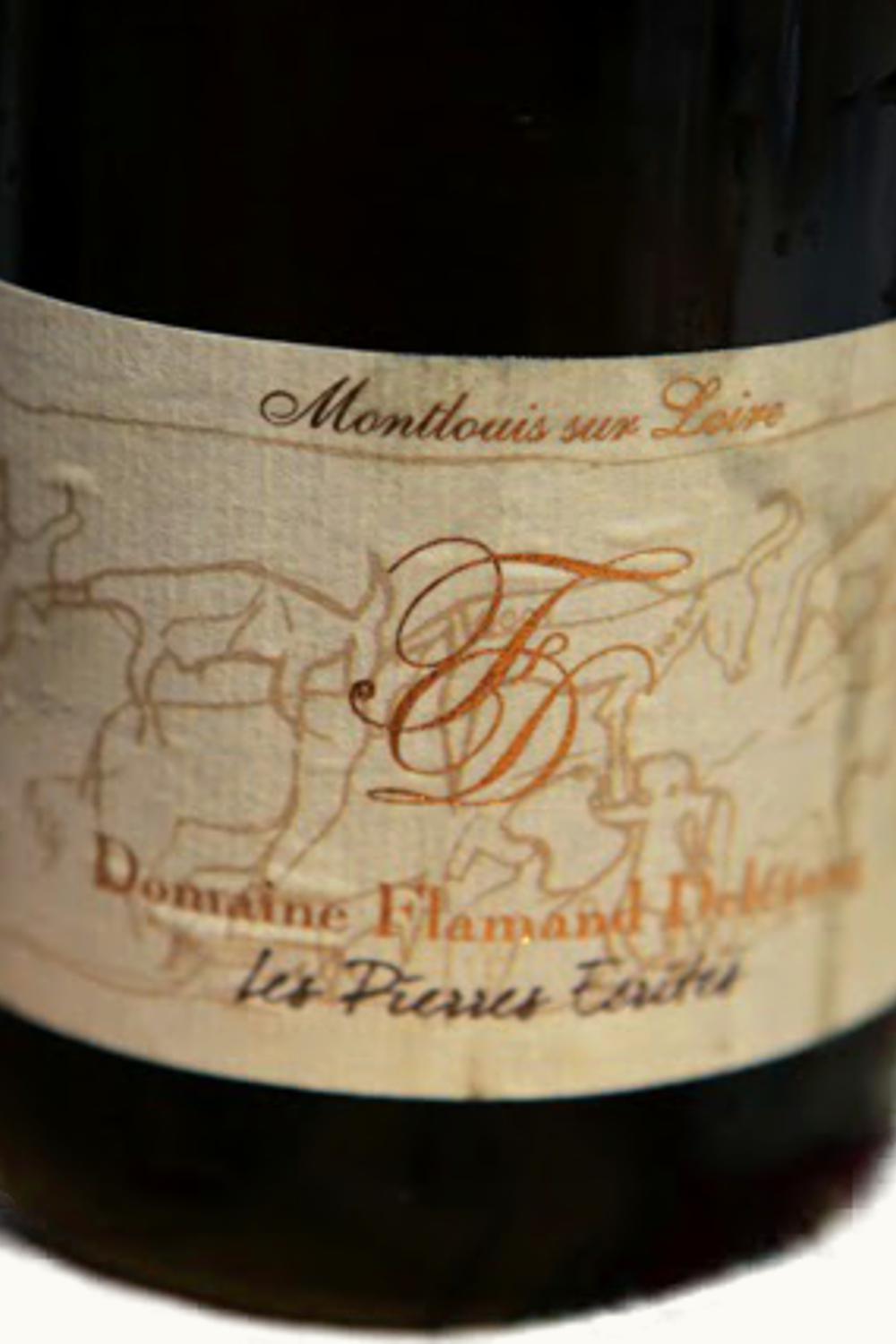 Domaine Flamand Deletang Domaine Flamand Deletang Les Batisse Demi-Sec Mont Louis Touraine Loire France, 1989