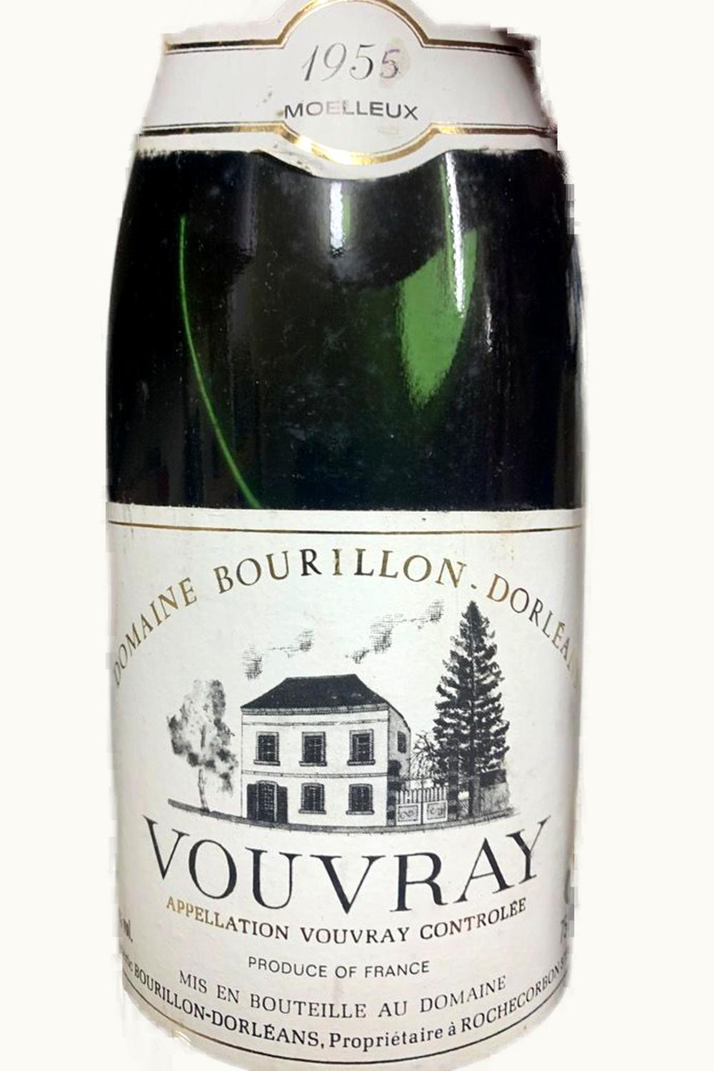 Domaine Bourillon d'Orléans Domaine Bourillon d'Orléans Vouvray Moelleux Touraine Loire France, 1989