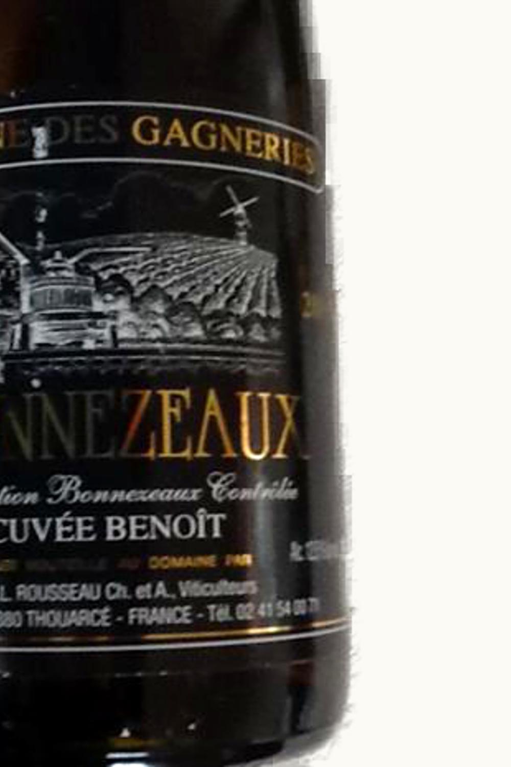 Domaine de Gagneries Domaine de Gagneries Bonnezeau Anjou Loire France, 1989
