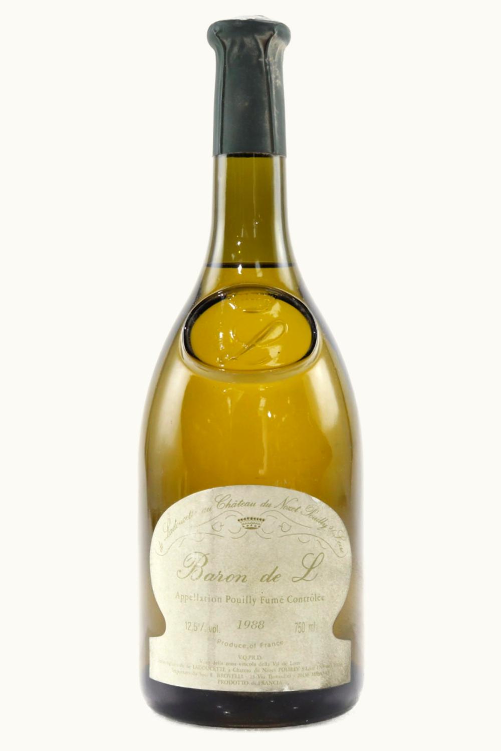 Baron de Ladoucette Baron de Ladoucette L Pouilly-Fumé Upper Loire France, 1988